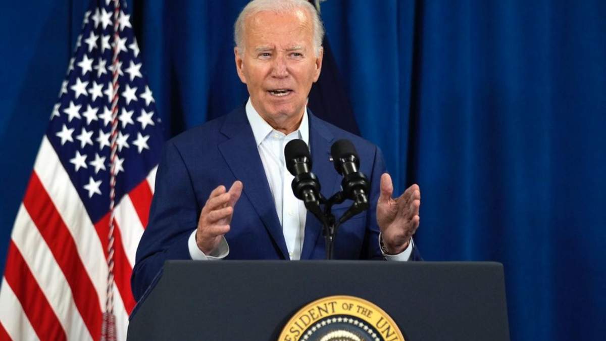 El presidente de EU, Joe Biden