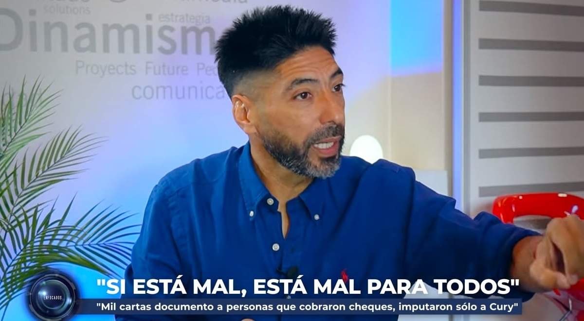 Alfredo Cury. Fuente: (Enfocados TV).