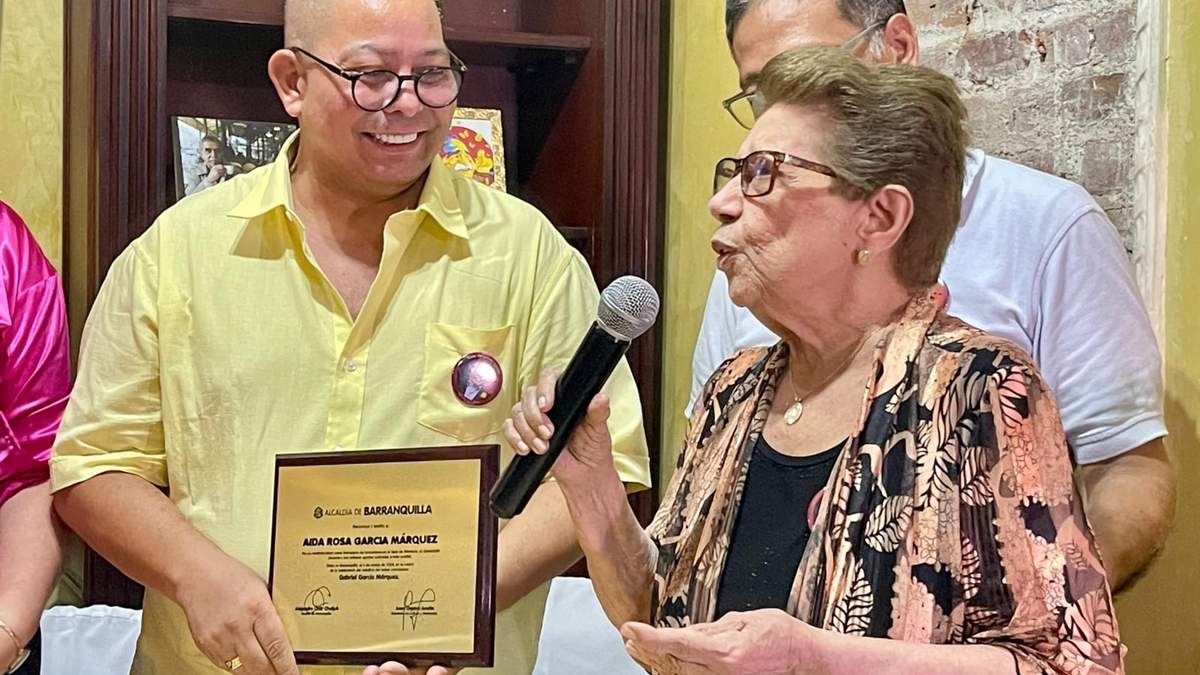 Aída Rosa García Márquez en marzo pasado