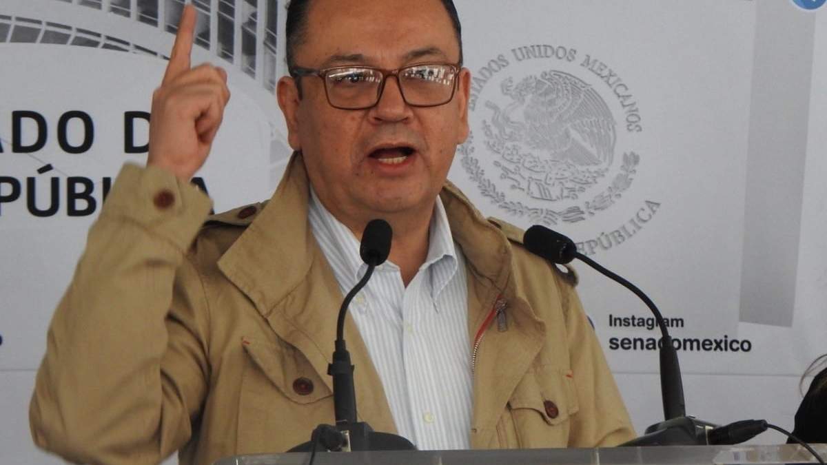 El senador Germán Martínez