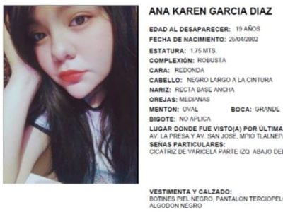 Hallan motocicleta de Ana Karen, la joven que fue arrastrada por un torrente de agua en Tlalnepantla