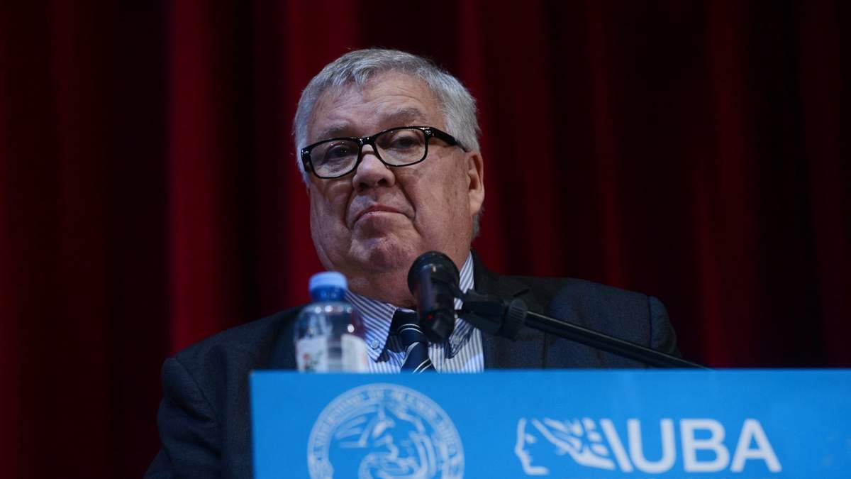 El rector de la UBA reclama más presupuesto para las universidades. Fuente: (X)