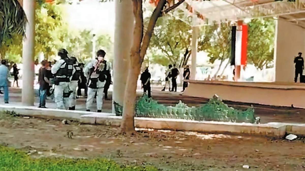 El operativo en La Ruana
