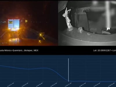 Captan asalto a tráiler en autopista México-Querétaro; es un nuevo método de robo contra conductores