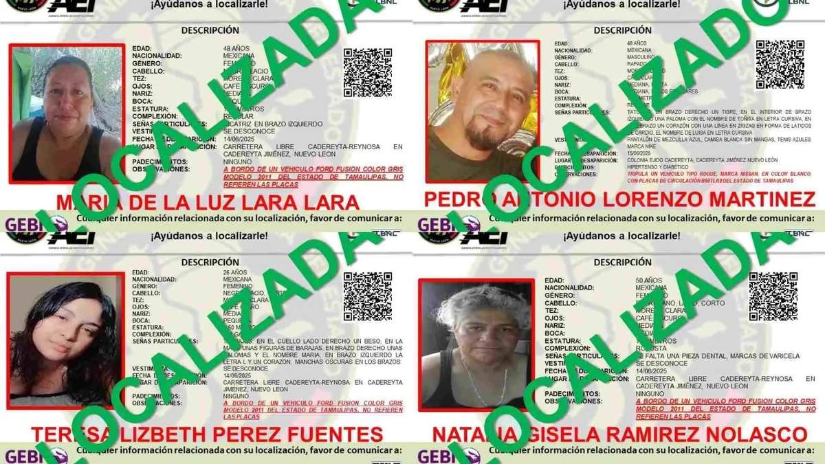 Rescatan a cuatro reynosenses secuestrados en Nuevo León; hay un presunto criminal muerto