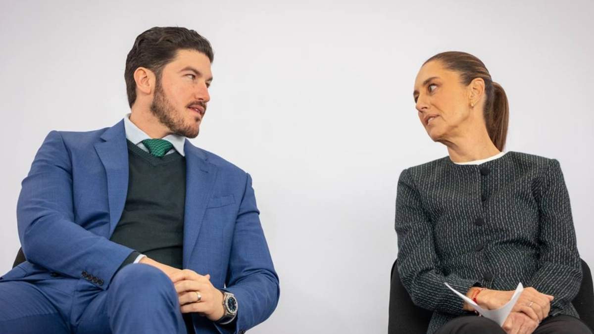 La presidenta Claudia Sheinbaum y Samuel García - jpg