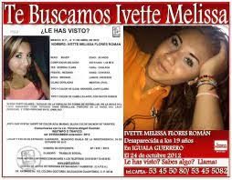 3. Ficha de búsqueda de Ivette Melissa. Crédito_ Facebook Siguiendo tus huellas