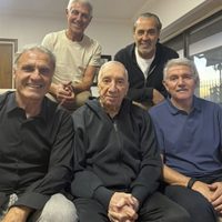 4 campeones del Mundo de 1986 fueron a visitar a Carlos Bilardo