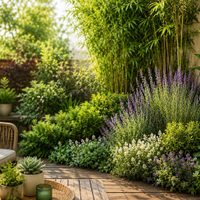 La regla de los 3 niveles: el truco de jardinería que usan los paisajistas para que cualquier jardín parezca más grande