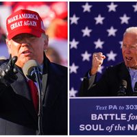 En el último día de campaña electoral, reproches mutuos entre Trump y Biden