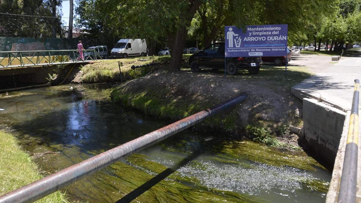 La contaminación en el Río Limay podría generar graves consecuencias. Fuente: (Twitter)