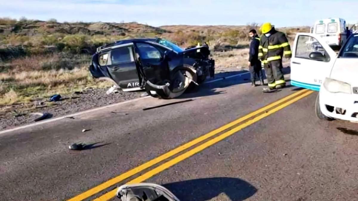 Accidente fatal en Coronel Belisle. Fuente: (Twitter)