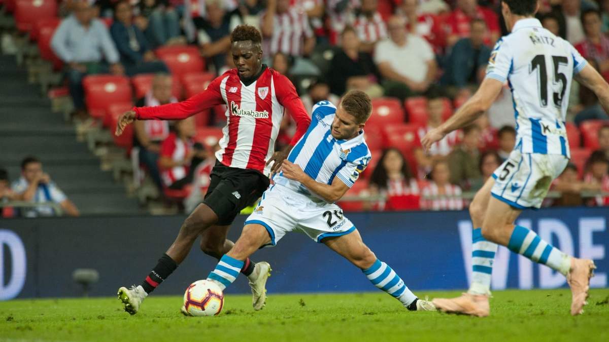 Athletic Bilbao y Real Sociedad. Fuente: (Twitter)