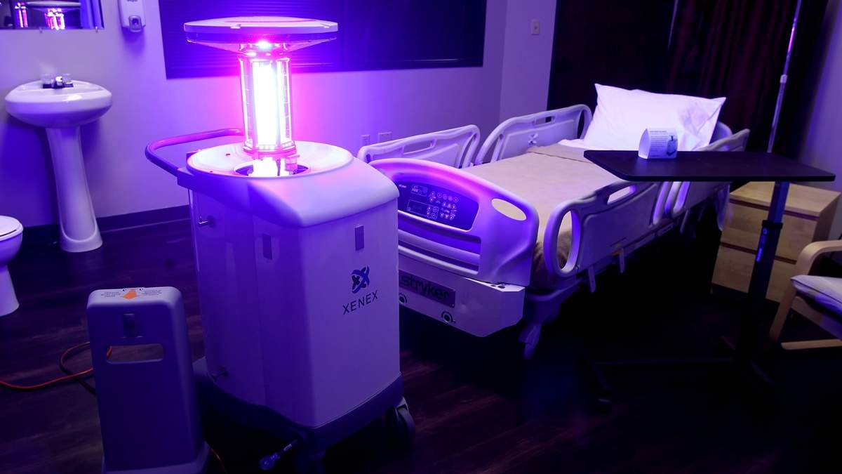Tecnología ultravioleta. Fuente: (Twitter)