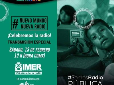 Para el Día Mundial de la Radio lanzan programa por centenario de la radio en México