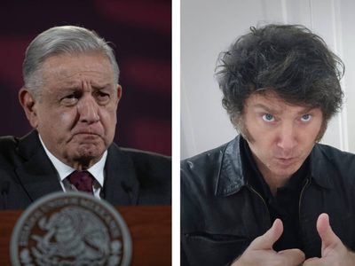Así reaccionó AMLO tras ser superado por Milei en encuesta de líderes mundiales