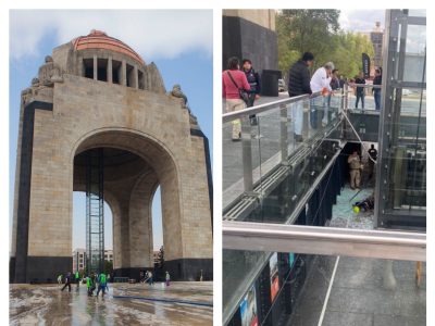 Muere hombre tras caer del Monumento a la Revolución