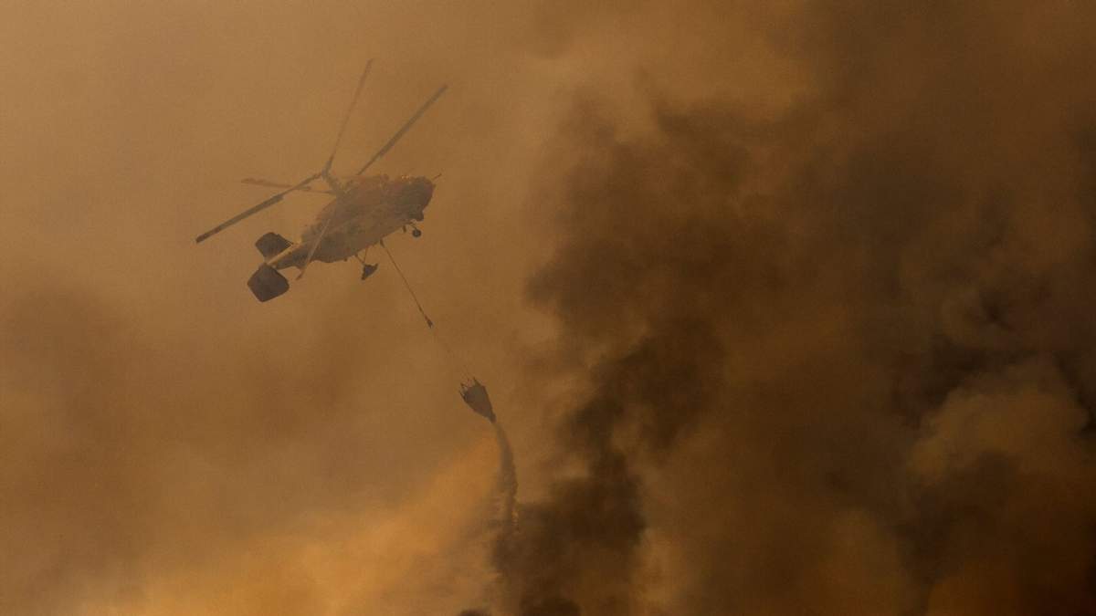 En Grecia hubo 80 incendios forestales en las últimas 24 horas