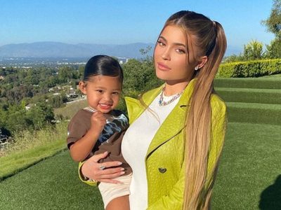 La tierna reacción de Stormi, la hija de Kylie Jenner, cuando se vio con un divertido filtro