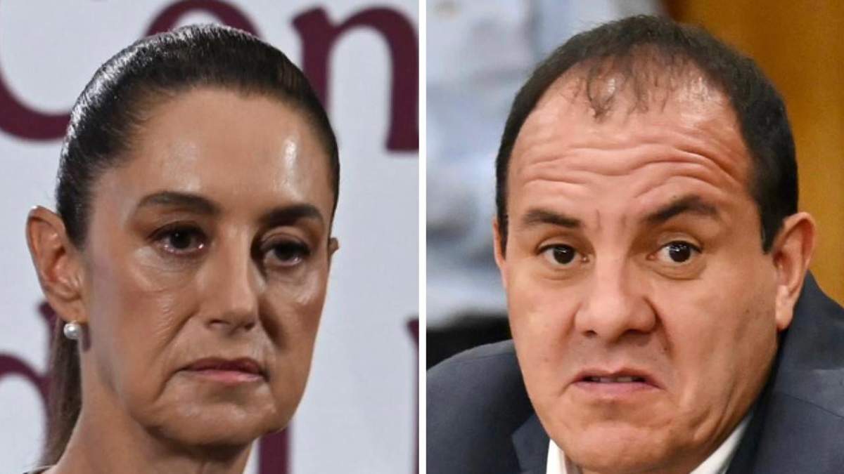 Claudia Sheinbaum y Cuauhtémoc Blanco