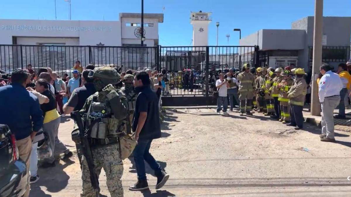 Se registra motín e incendio en Cereso de Aguascalientes