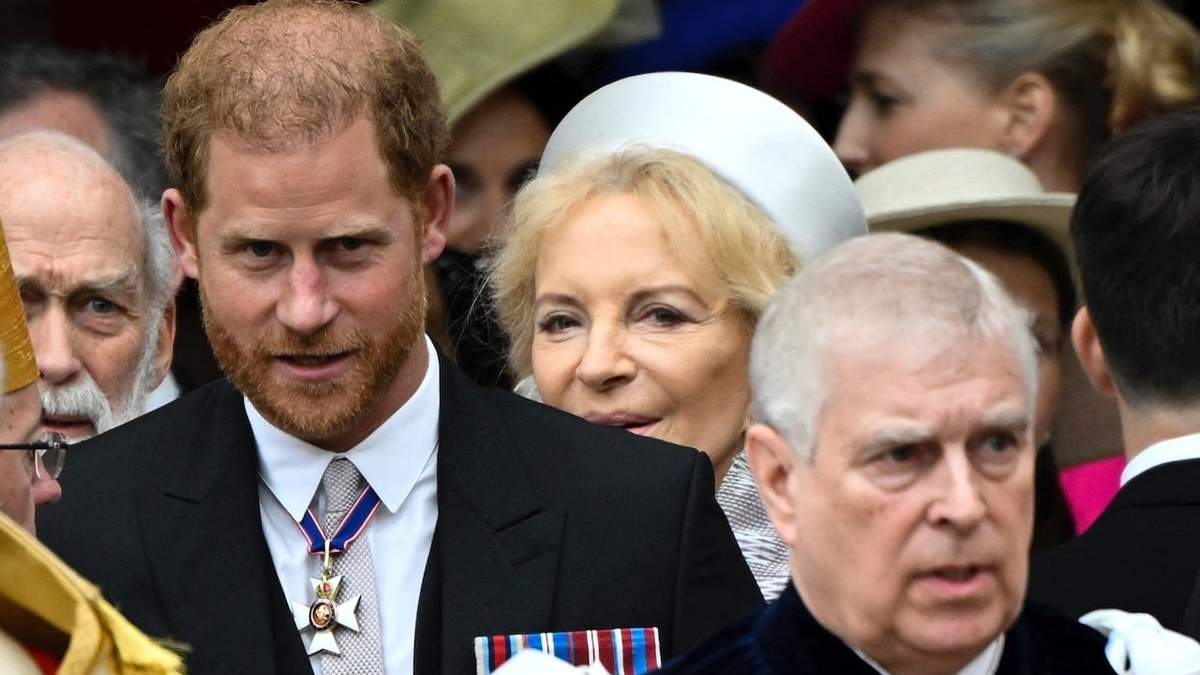 El príncipe el sábado pasado en la ceremonia de la coronación de Carlos III