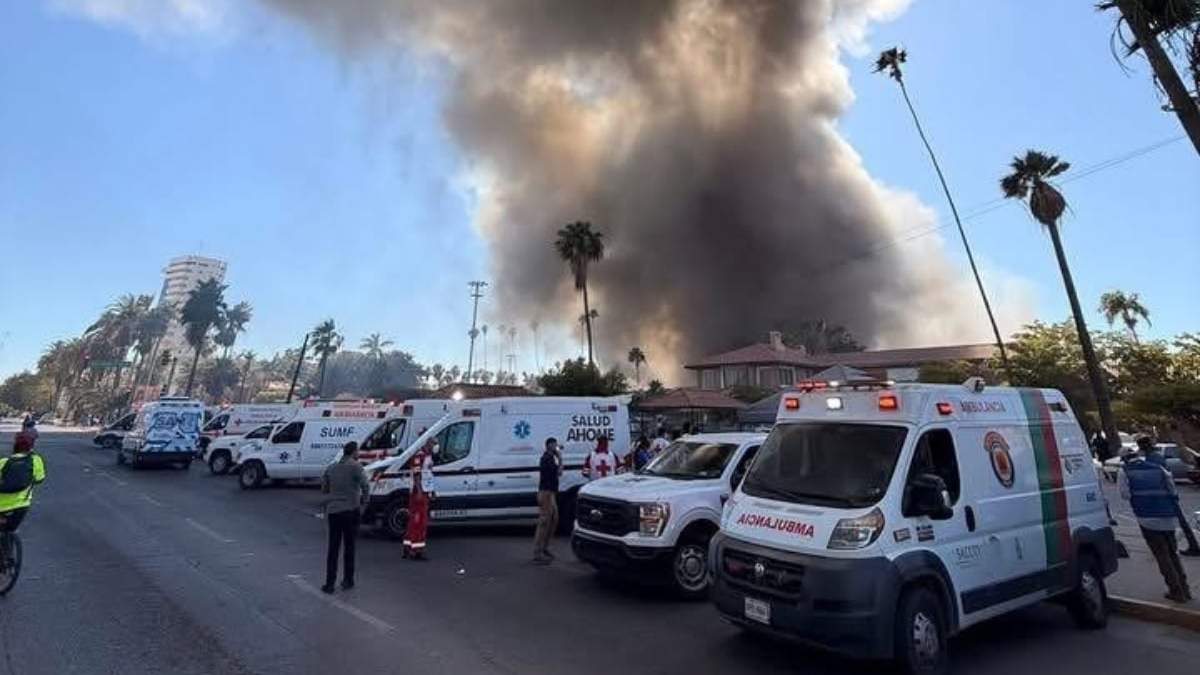 Incendio en Plaza Fiesta Las Palmas