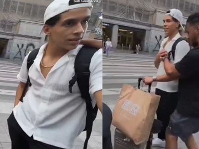 Youtuber mexicano transmite en vivo su propio intento de asalto en Bélgica