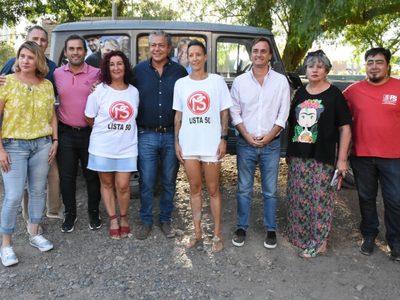 El Partido Socialista presentó a los candidatos que brindarán su apoyo a Rolando Figueroa