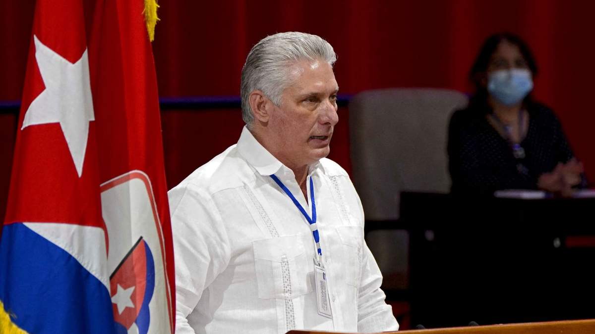 Miguel Díaz Canel, presidente de Cuba. Fuente: (Twitter)