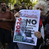 Organizaciones sociales marchan contra el DNU de Milei