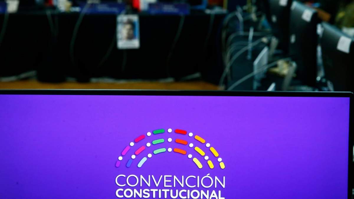 Sesión de la Convención Constitucional de Chile. Fuente: (Twitter)