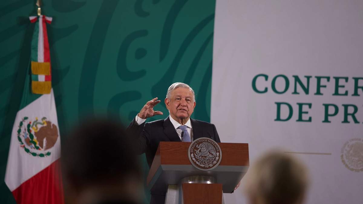 El presidente López Obrador