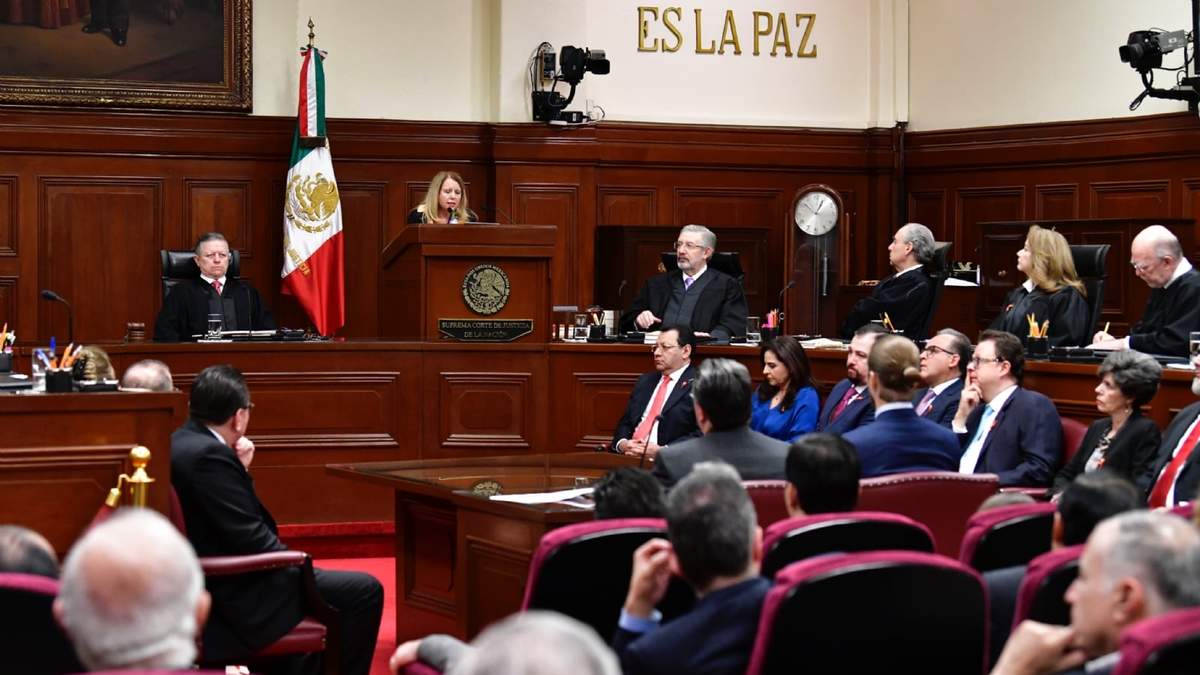 Sesión del máximo tribunal