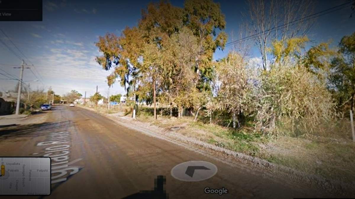Lugar donde fue hallado el indigente. Fuente: (Instagram)
