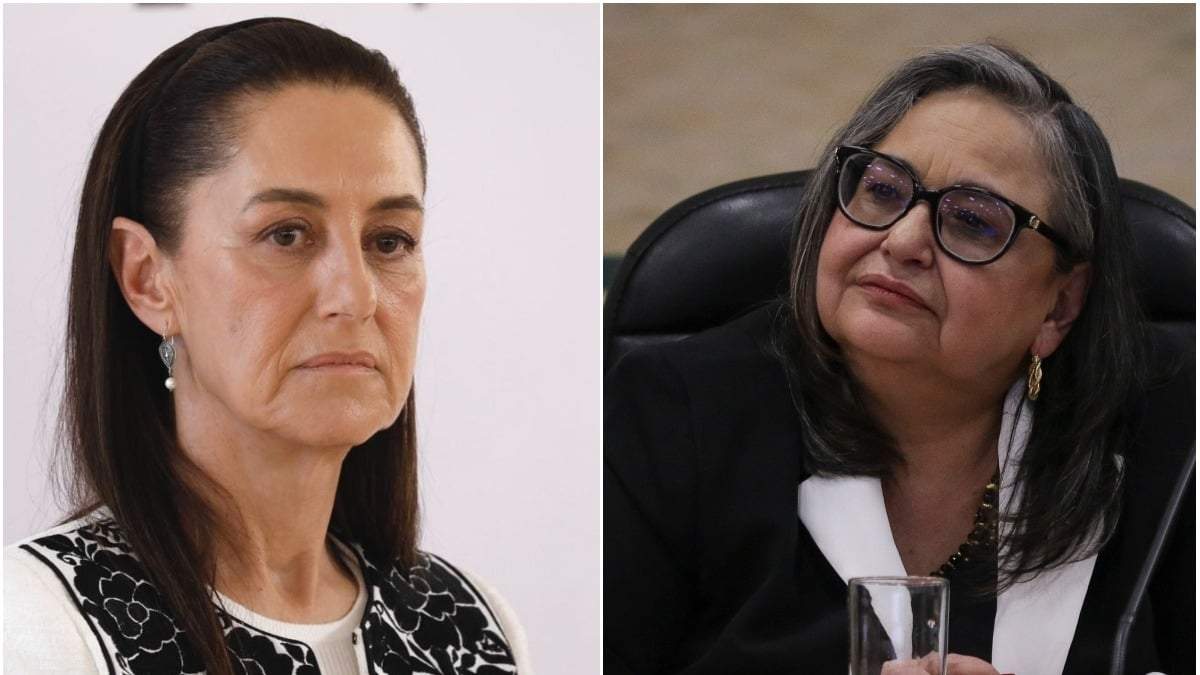 Claudia Sheinbaum y Norma Piña. Caso Poder Judicial