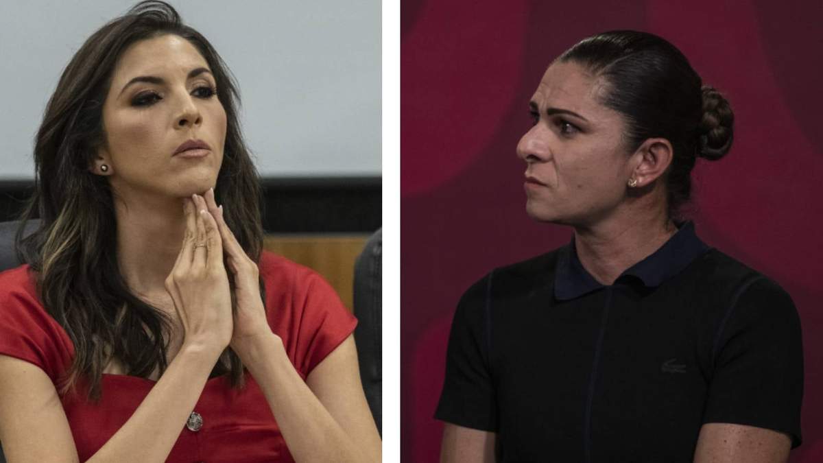 La diputada Ana Laura Bernal y la titular de la Conade, Ana Gabriela Guevara