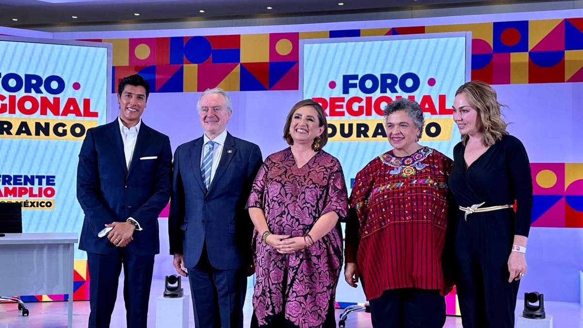 Los aspirnates a la candidatura presidencial del Frente Amplio por México