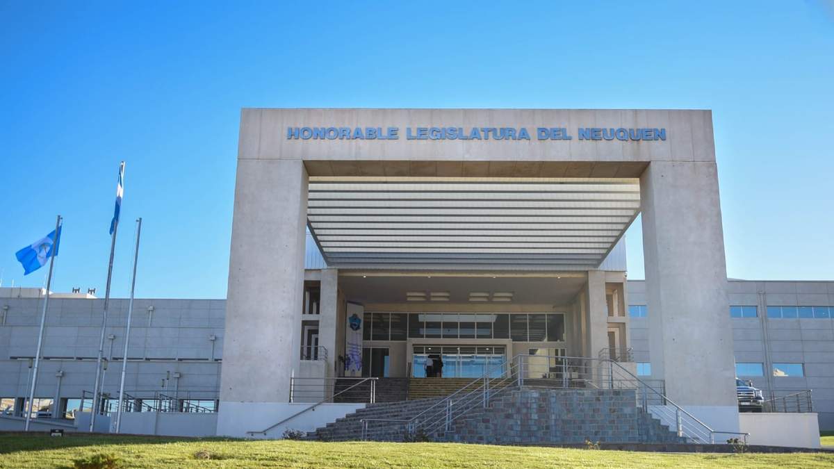 Legislatura de Neuquén. Fuente: (Twitter)