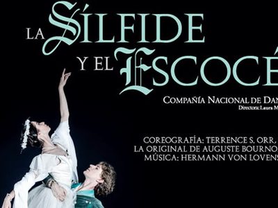 'La sílfide y el escocés” en Bellas Artes