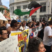 Inician protestas contra Trump en Cleveland, a unas horas de la Convención Republicana