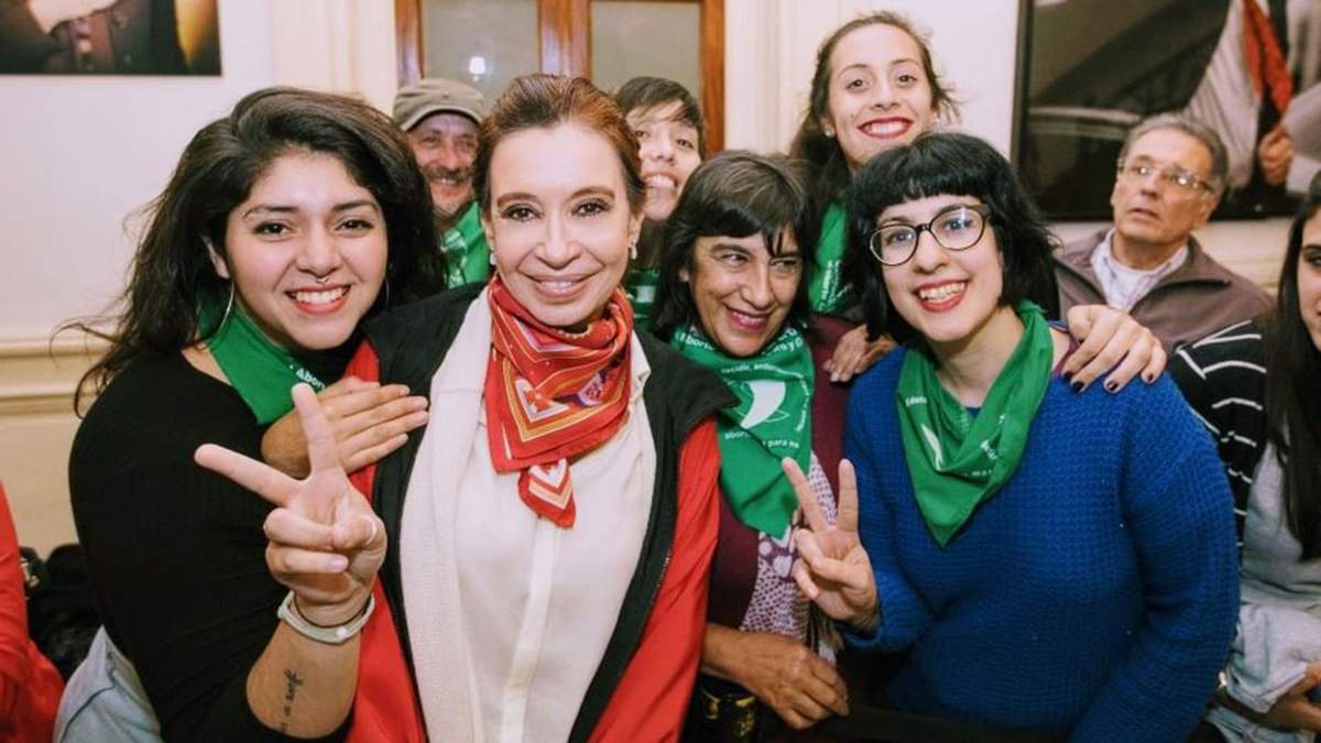 Cristina Kirchner, vicepresidenta de la Nación. Fuente: (Twitter)