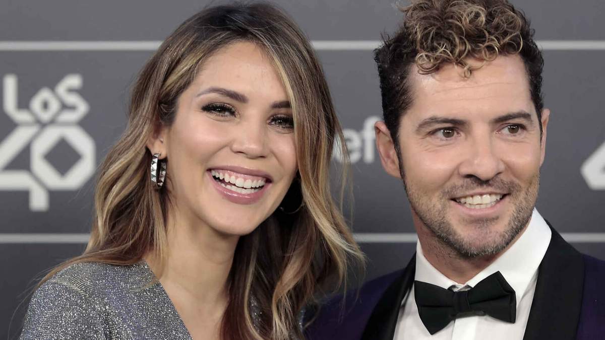 Rossana Zanetti y David Bisbal. Fuente: (Twitter)