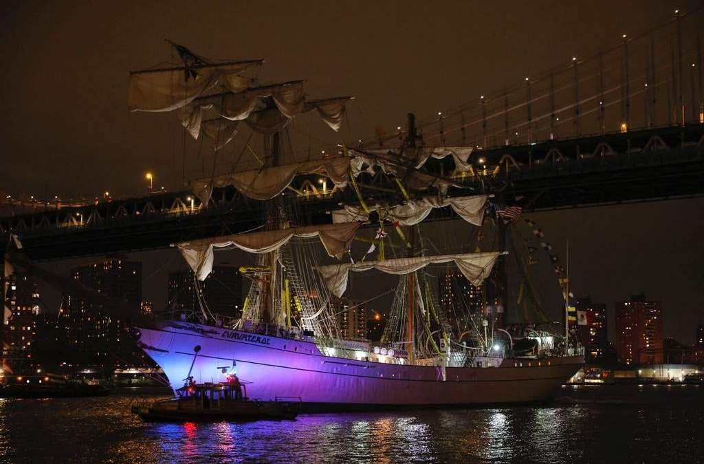 ¿Cuál era la ruta del Buque Cuauhtémoc?