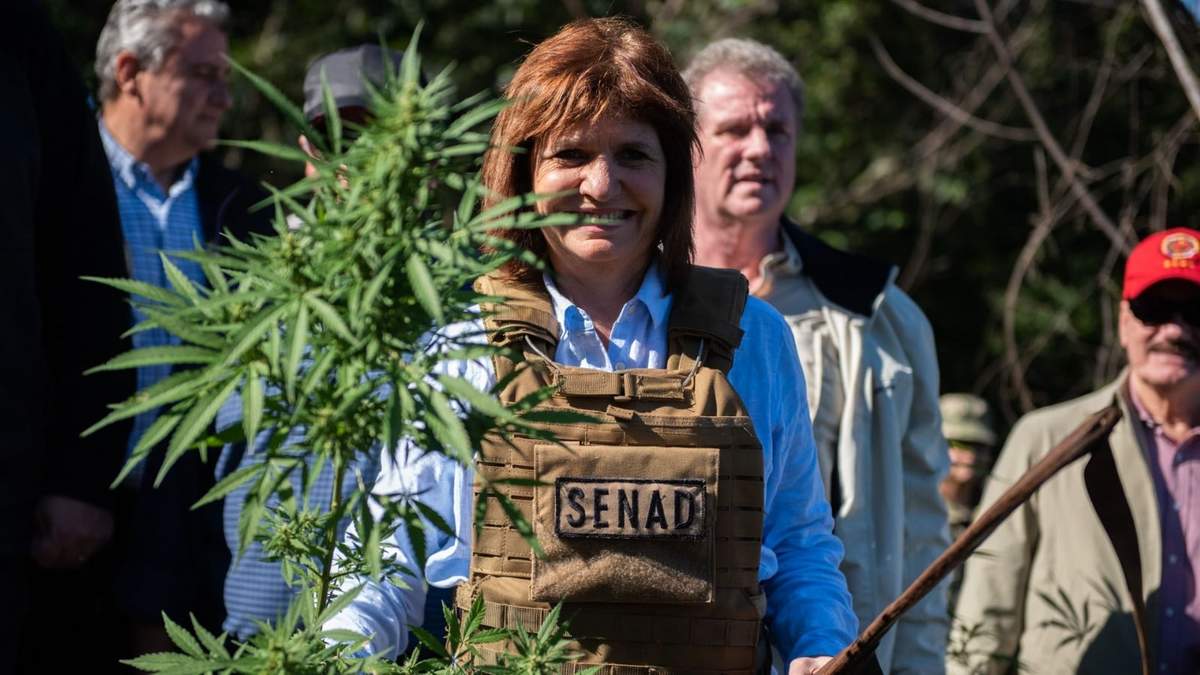 Patricia Bullrich. Foto (Twitter).