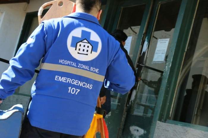 Hospital regional de Bariloche Fuente: (Twitter)
