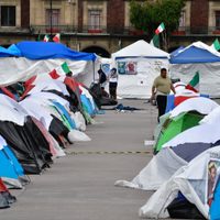 Detienen a presunto integrante de Frena por abuso sexual… dentro del plantón