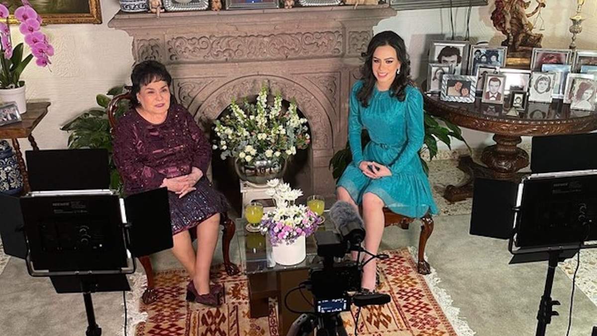 La entrevista de la cantante con Carmen Salinas, difundida en julio pasado