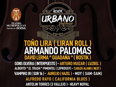 Maratón de rock sinfónico en el Metropólitan