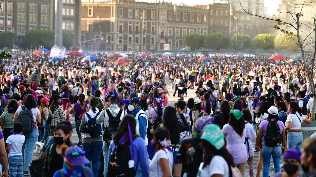 Marcha del Día Internacional de la Mujer. 8 de marzo de 2023